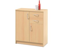 Kommode >Olli< in Buche - 74x86x35cm (BxHxT)