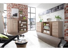 Kommode >Olli< in Sonoma-Eiche - 74x112x35cm (BxHxT)