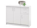 Kommode >Olli< in Weiß - 109x86x35cm (BxHxT)