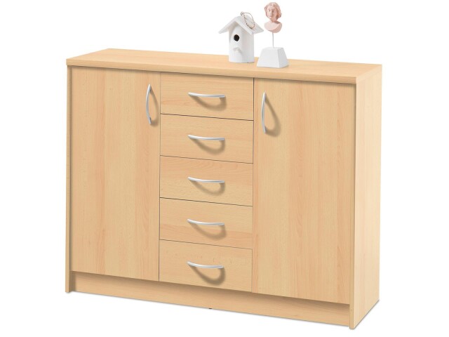Kommode >Olli< in Buche - 109x86x35cm (BxHxT)