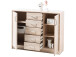 Kommode >Olli< in Sonoma-Eiche - 109x86x35cm (BxHxT)