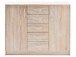 Kommode >Olli< in Sonoma-Eiche - 109x86x35cm (BxHxT)