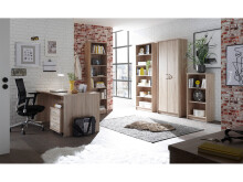 Regal >Olli< in Sonoma-Eiche - 54x198x34cm (BxHxT)