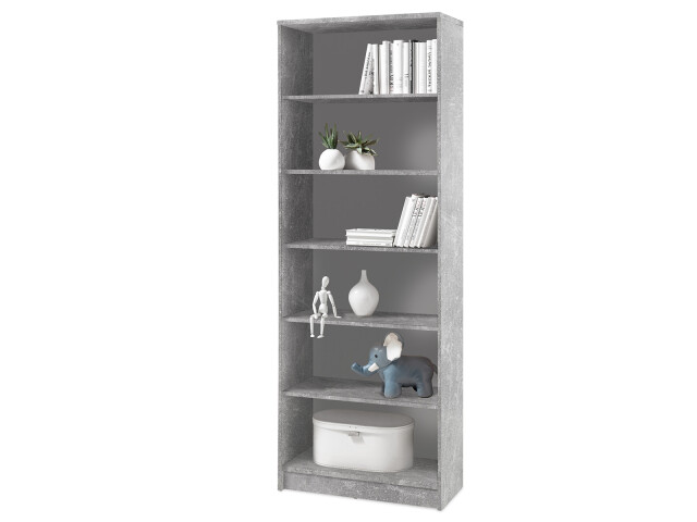 Regal >Olli< in Beton - 72x198x34cm (BxHxT)