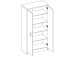Aktenschrank >Olli< in Buche - 72x148x35cm (BxHxT)