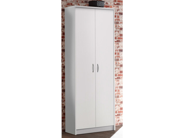 Aktenschrank >Olli< in Weiß - 72x198x35cm (BxHxT)