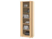 Aktenschrank >Olli< in Buche - 72x198x35cm (BxHxT)
