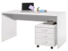 Schreibtisch >Olli< in Weiß - 150x75x75cm (BxHxT)
