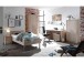 Rollcontainer >Olli< in Sonoma-Eiche - 46x48x54cm (BxHxT)