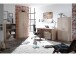 Rollcontainer >Olli< in Sonoma-Eiche - 46x48x54cm (BxHxT)