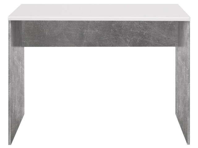 Schreibtisch >Olli< in Beton - 106x75x75cm (BxHxT)