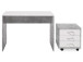 Schreibtisch >Olli< in Beton - 106x75x75cm (BxHxT)