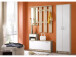 Garderobenschrank >Selene< in Sonoma-Eiche - 55x190x25cm (BxHxT)