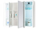 Spiegelschrank >Kirkja< in Weiß - 86x68x17,5cm (BxHxT)