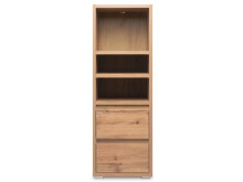 Regal >Ravenna< in Honig-Eiche - 45x131x37cm (BxHxT)