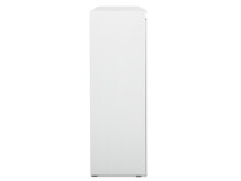Schuhschrank >Ravenna III< in Weiß/Matt - 137.6x109x37cm (BxHxT)