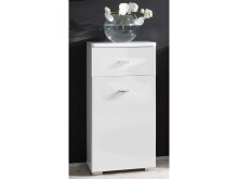 Unterschrank >Barnsley< in Weiß aus MDF -...