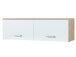 Hängeschrank >Arlington I< in chrom matt aus Metall - 120x38x38cm (BxHxT)