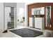 Garderobenpaneel >Mila< in Weiß aus Metall - 48x170x29cm (BxHxT)