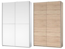 Schwebetürenschrank >Fred< - 125x195,5x38cm...