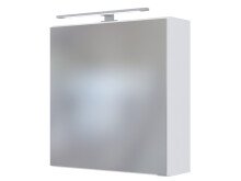Badezimmer-Set >Davos< in Weiß Wotan Eiche Nachbildung - 140x47cm (BxT)