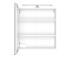 Badezimmer-Set >Davos< in Weiß Wotan Eiche Nachbildung - 140x47cm (BxT)