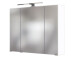 Badezimmer-Set >Baabe< (5-teilig) in Weiß - 190x47cm (BxT)