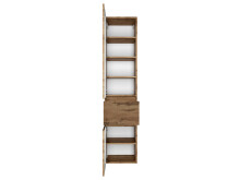 Badezimmer-Set >Baabe< (5-teilig) in Wotan-Eiche - 190x47cm (BxT)