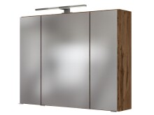 Badezimmer-Set >Baabe< (5-teilig) in Wotan-Eiche - 190x47cm (BxT)