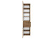 Badezimmer-Set >Baabe< (5-teilig) in Wotan-Eiche - 190x47cm (BxT)