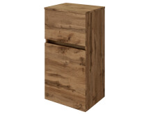 Badezimmer-Set >Baabe< (5-teilig) in Wotan-Eiche - 170x47cm (BxT)