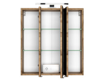 Badezimmer-Set >Baabe< (5-teilig) in Wotan-Eiche - 170x47cm (BxT)