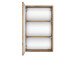 Badezimmer-Set >Baabe< (5-teilig) in Wotan-Eiche - 170x47cm (BxT)