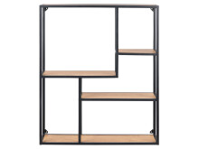 Hängeregal >Carney< in Wildeiche aus Metall - 75x91x20cm (BxHxT)