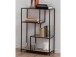 Regal >Carney< in Wildeiche aus Metall - 77x114x35cm (BxHxT)