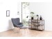 Regal >Carney< in Wildeiche aus Metall - 114x78x35cm (BxHxT)
