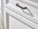Highboard >Jasmin< in Pinie-Hell aus Metall - 143x150x42cm (BxHxT)