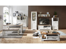 Wandboard >Jasmin< in Pinie-Hell - 142x29x20cm (BxHxT)