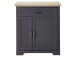 Schuhschrank >Jasmin< in Graphit - 93x102x41cm (BxHxT)