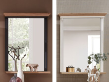Wandspiegel >Jasmin< in  - 65x83x15cm (BxHxT)