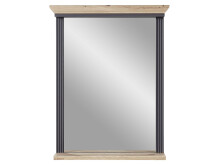 Wandspiegel >Jasmin< in Graphit - 65x83x15cm (BxHxT)