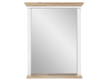 Wandspiegel >Jasmin< in Pinie-Hell - 65x83x15cm (BxHxT)