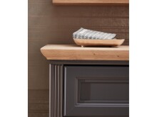 Garderoben-Set >Jasmin< in Graphit - 280x204x41cm (BxHxT)