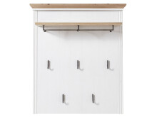 Garderoben-Set >Jasmin< in Pinie Hell - 281x204x41cm (BxHxT)