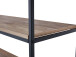 Regal >Roger< in Used Style Mix Nachbildung aus Metall - 138x192x35cm (BxHxT)