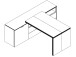Sideboard >Shayla III< in Weiß matt Lack - 240x77x41cm (BxHxT)