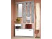 Garderoben-Set >Selene< in Beton - 100x190x25cm (BxHxT)