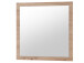 Wandspiegel >Greifswald< in Artisan Eiche - 78x78x2cm (BxHxT)