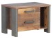 Nachtkonsole >Celon< in Old Wood Vintage - 62x41,5x41,6cm (BxHxT)