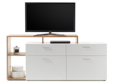 TV-Board >Natalie< in Weiß - 210x105x40cm...